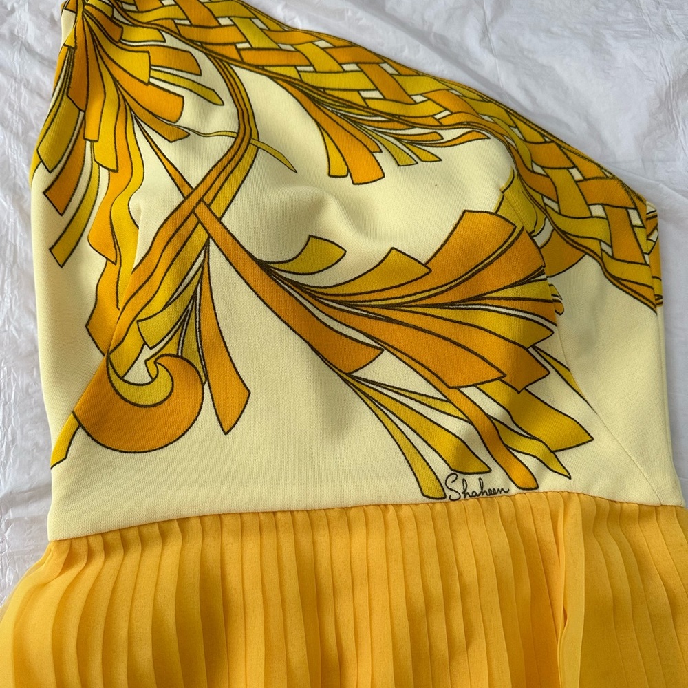 Alfred Shaheen long gown